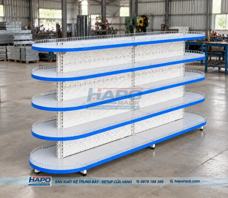 KỆ BÁN NGUYỆT  5 TẦNG
