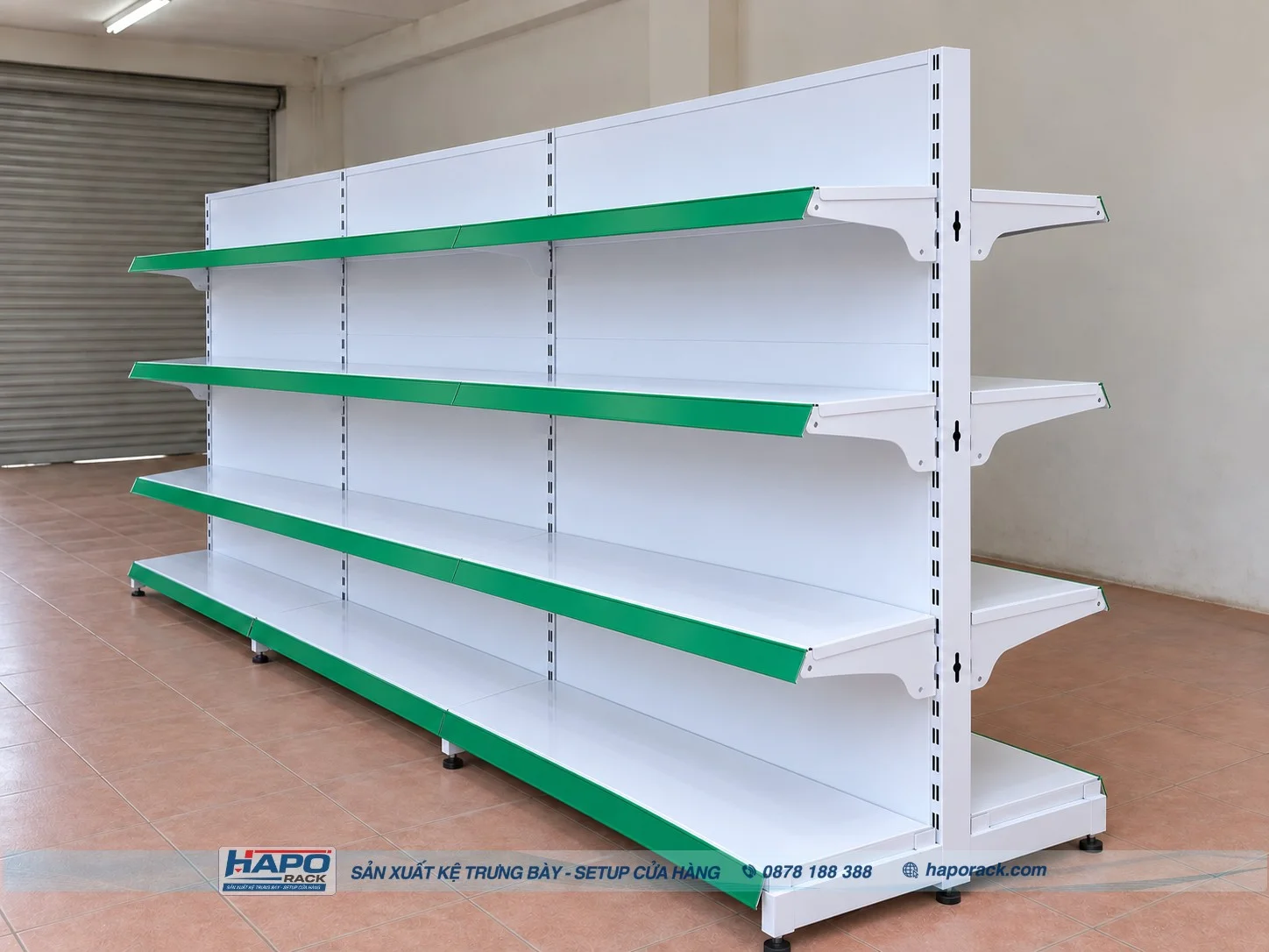 Kệ Đôi Lưng Tôn Liền 4 Tầng Giá Rẻ