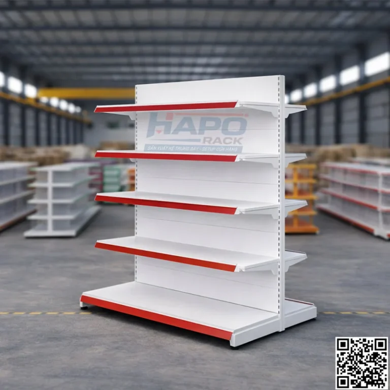 Kệ Đôi Lưng Tôn Liền 5 Tầng