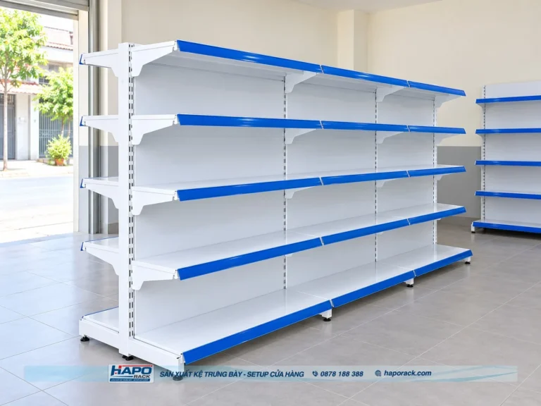 Kệ Đôi Lưng Tôn Liền 5 Tầng