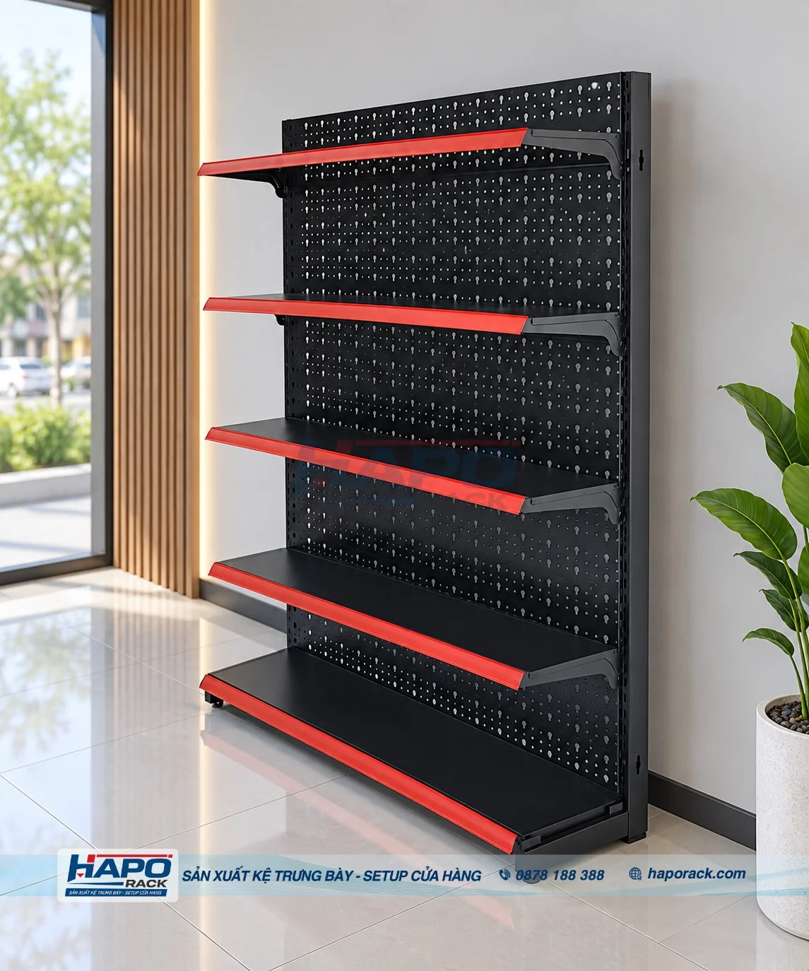 kệ đôi siêu thị trưng bày hàng hóa