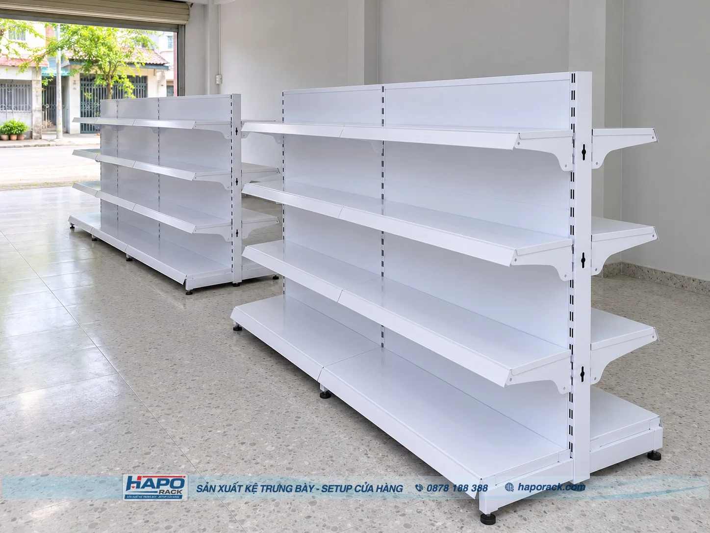 Kệ Đôi Tôn Liền 4 Tầng Giá Xưởng