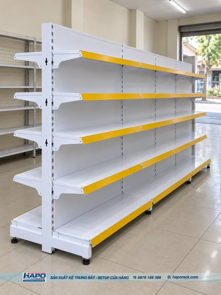Kệ Đôi Lưng Tôn Liền 5 Tầng