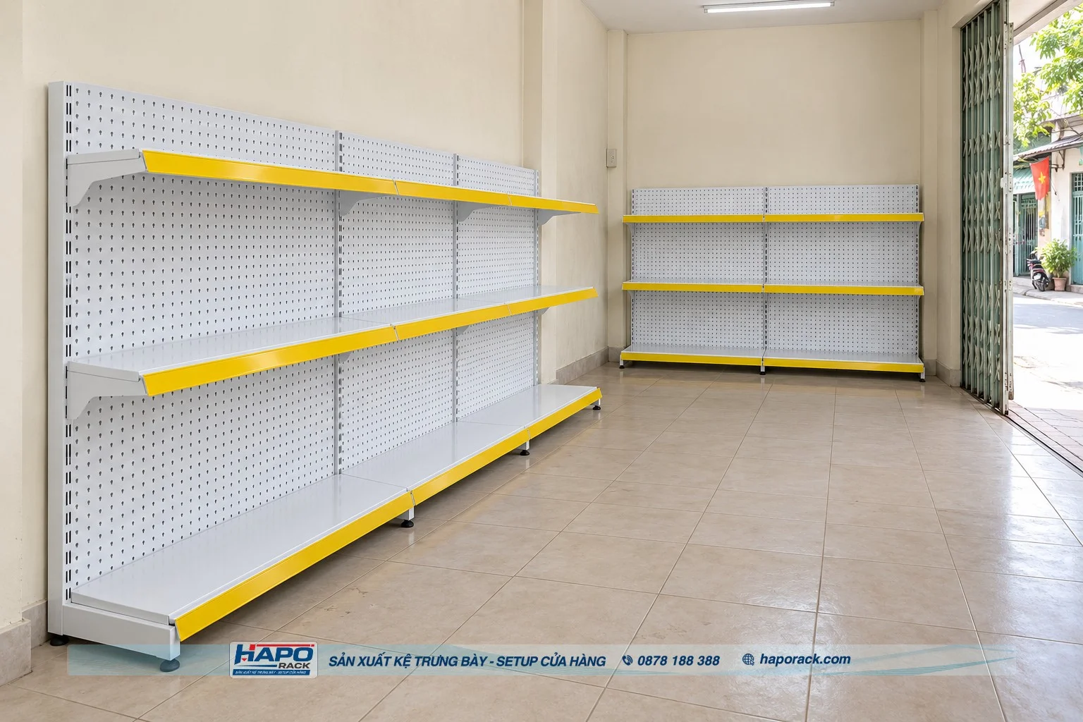 Kệ Đơn Lưng Tôn Lỗ 3 Tầng Giá Tốt