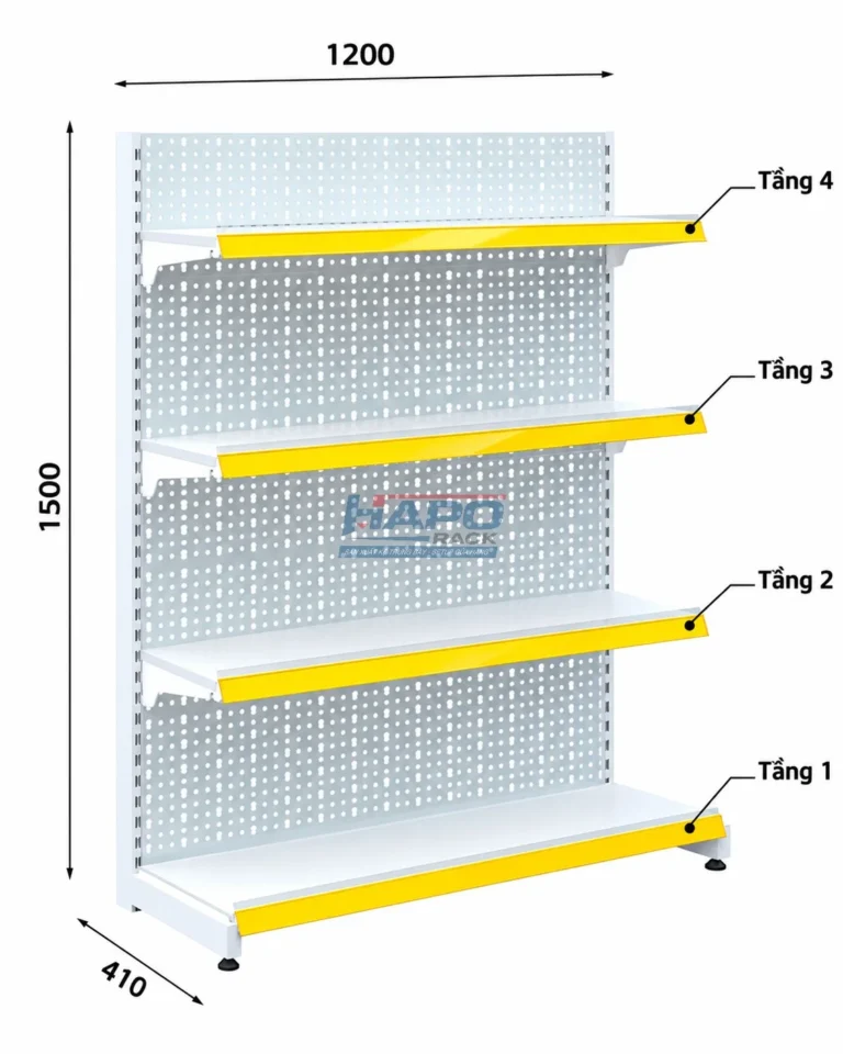 Kệ Đơn Lưng Tôn Lỗ 4 Tầng