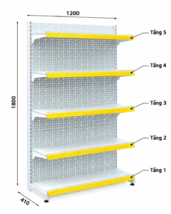 Kệ Đơn Lưng Tôn Lỗ 5 Tầng - ảnh 2