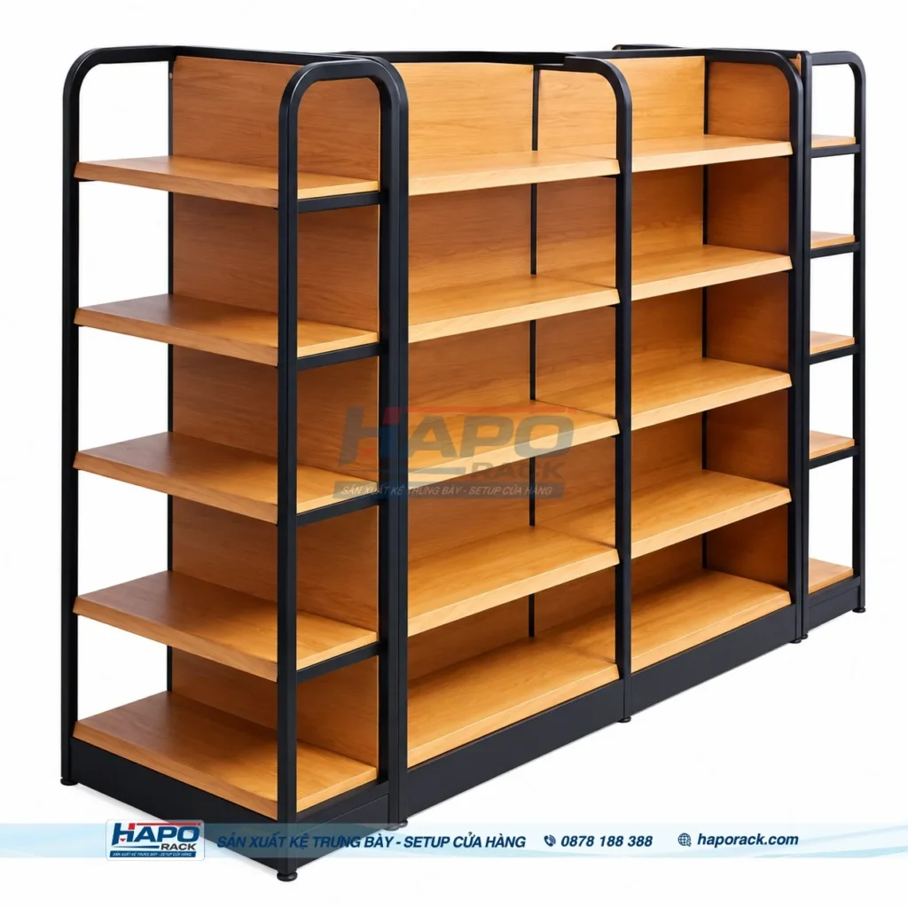 Thông số KỆ GỖ TRƯNG BÀY ĐỒ DECOR