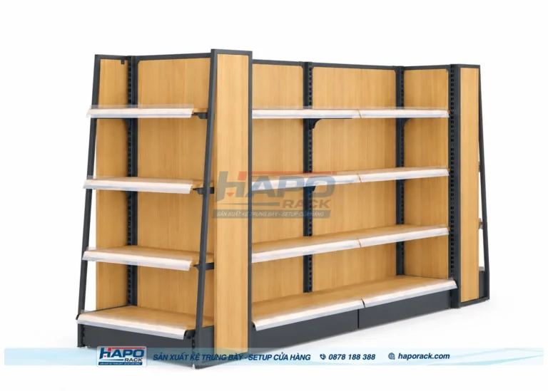 KỆ GỖ TRƯNG BÀY ĐỒ DECOR