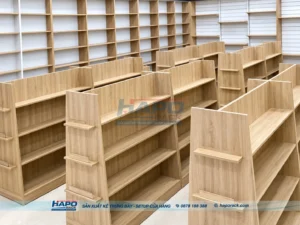 KỆ GỖ TRƯNG BÀY ĐỒ DECOR - ảnh 4