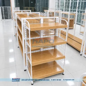 KỆ GỖ TRƯNG BÀY ĐỒ GIA DỤNG - ảnh 9
