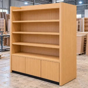 Kệ Gỗ Trưng Bày Gấu Bông Đa Tầng - ảnh 1