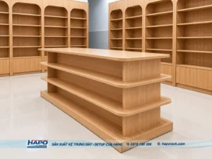 Kệ Gỗ Trưng Bày Pet Shop - ảnh 3