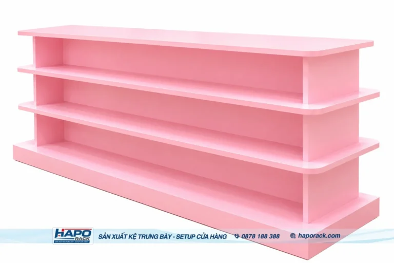 Kệ Gỗ Trưng Bày Sản Phẩm Thú Cưng