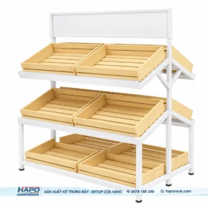 Kệ Trưng Bày Rau Củ Quả Đa Tầng - ảnh 2