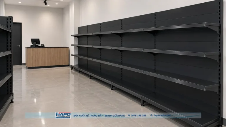 Kệ Đơn Lưng Tôn Liền 4 Tầng
