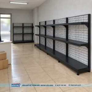 Kệ Đơn Lưng Lưới 3 Tầng - ảnh 5
