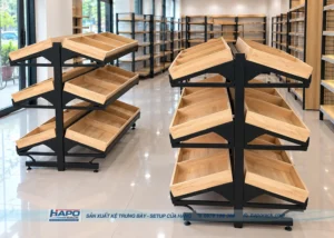 Kệ Trưng Bày Rau Củ Quả Đa Tầng - ảnh 5
