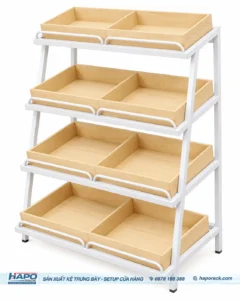 Kệ Trưng Bày Rau Củ Quả Đa Tầng - ảnh 3