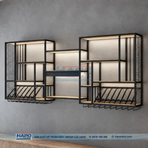 KỆ RƯỢU TREO TƯỜNG - ảnh 8