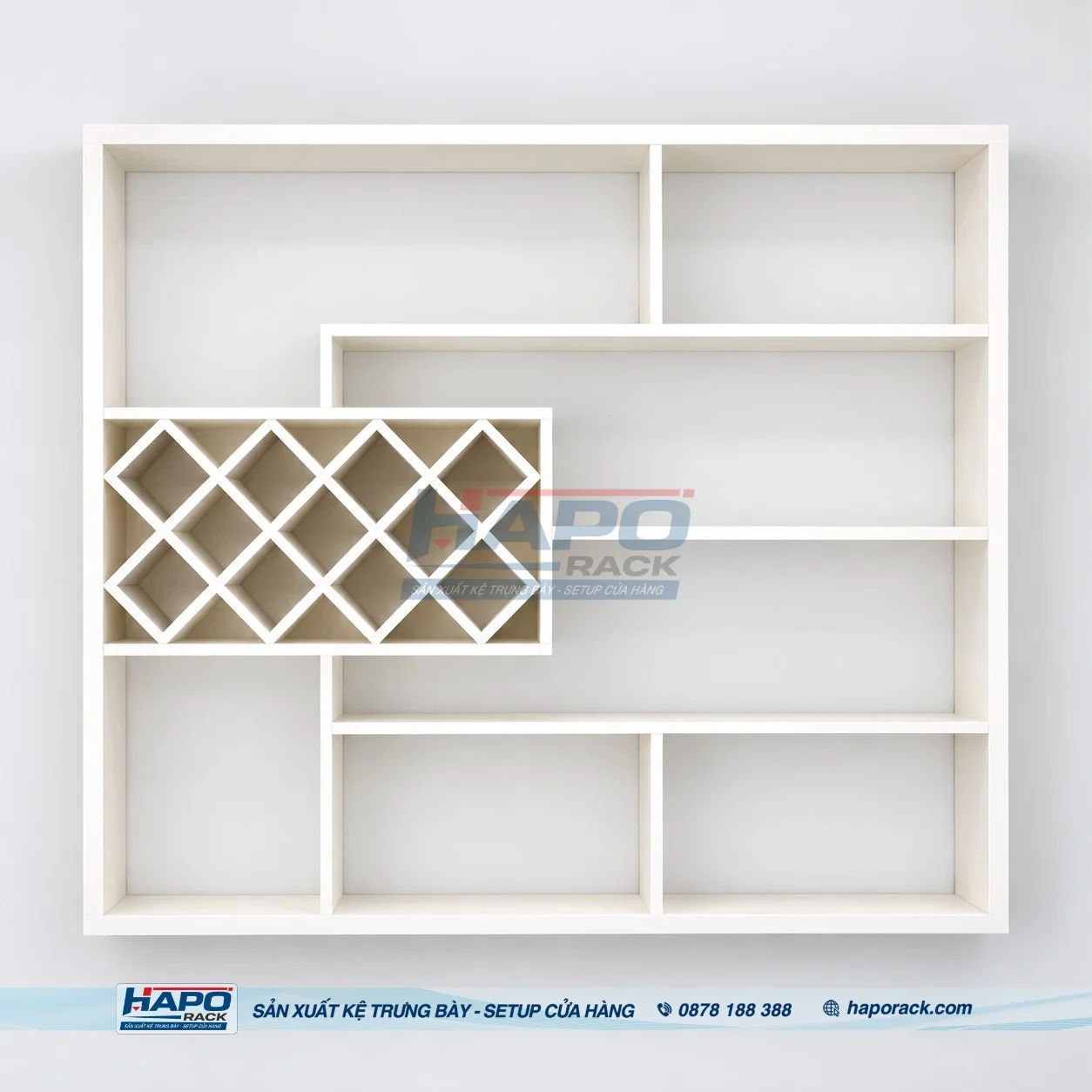 KỆ RƯỢU TREO TƯỜNG