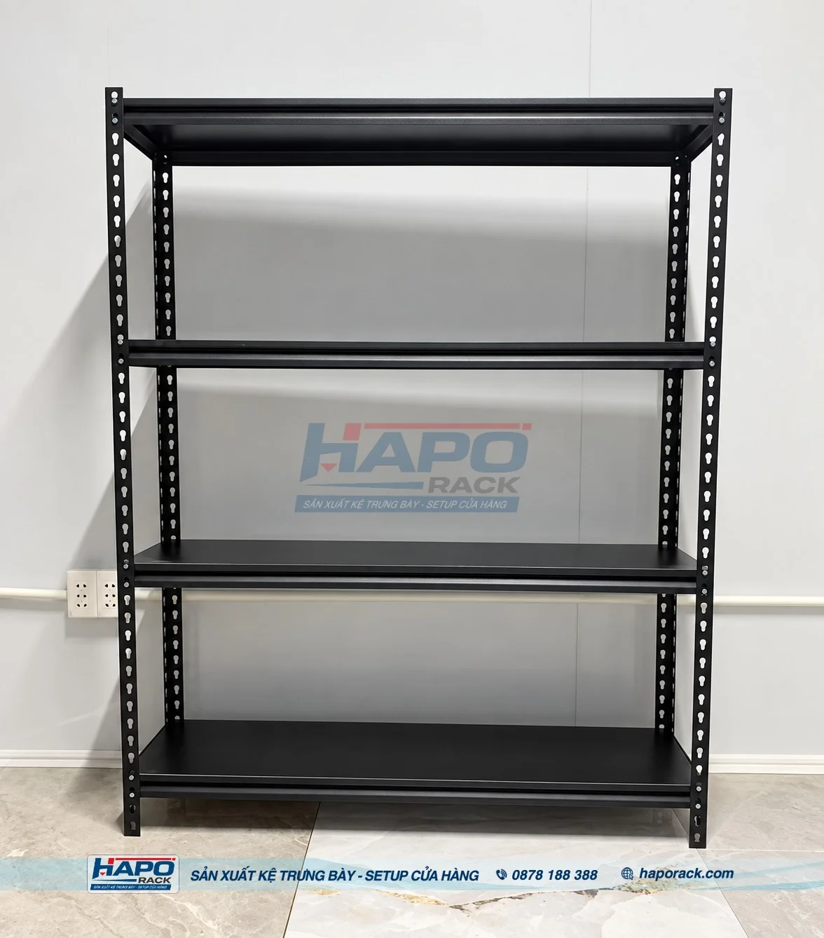 Kệ Sắt V Lỗ 4 Tầng – Kích Thước Và Báo Giá