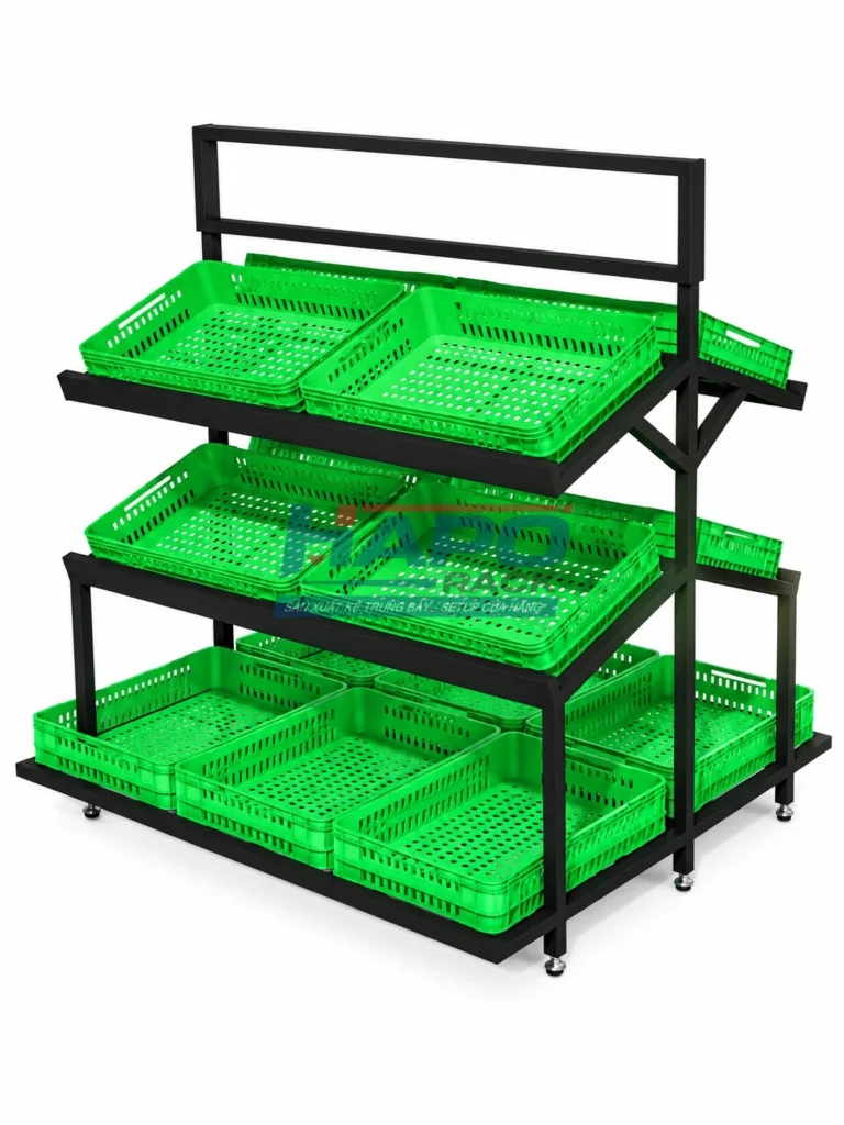 Thông số Kệ Trưng Bày Rau Củ Quả