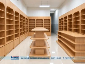 Kệ Gỗ Trưng Bày Pet Shop - ảnh 4