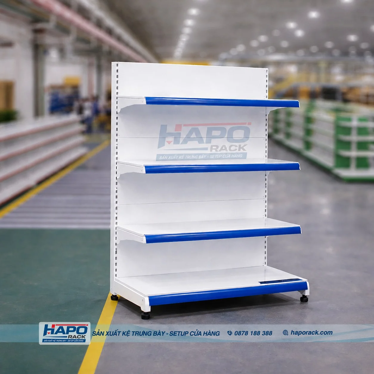 kệ trưng bày thực phẩm Hòa Khánh