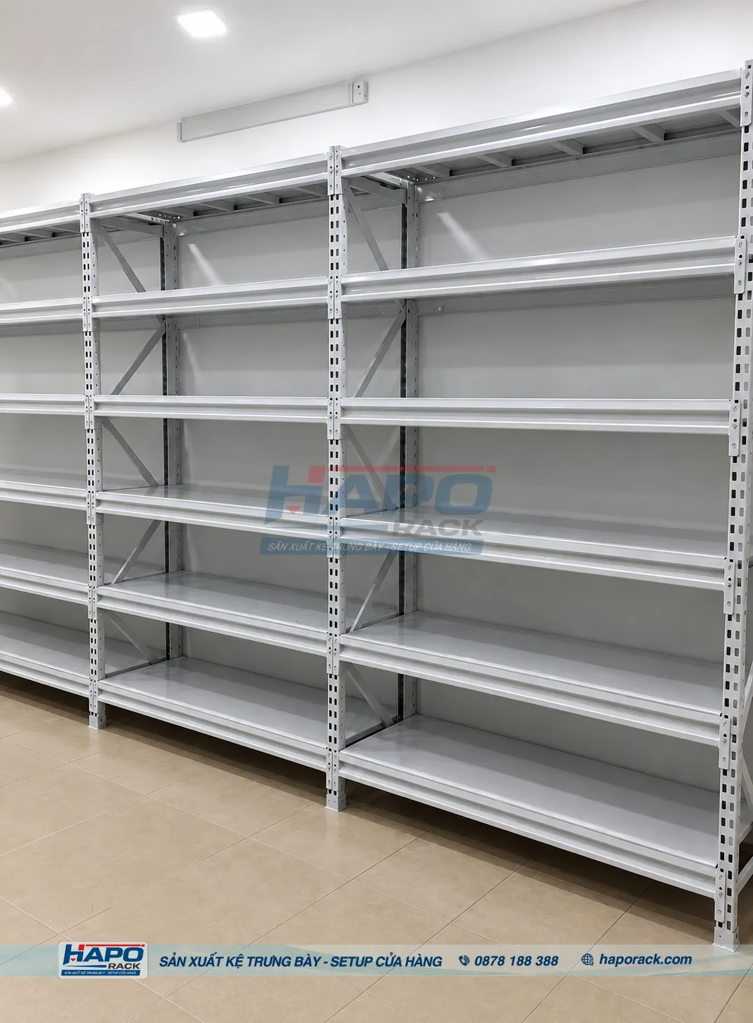 Kệ Trung Tải 4 Tầng – Phù Hợp Nhà Kho Và Cửa Hàng