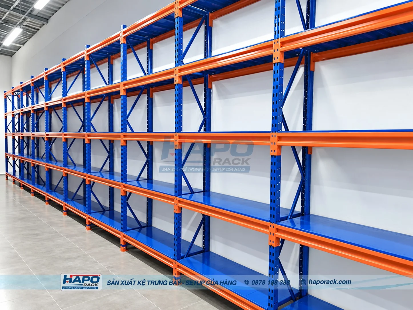 Kệ Trung Tải 5 Tầng Tháo Lắp Linh Hoạt, Dễ Điều Chỉnh