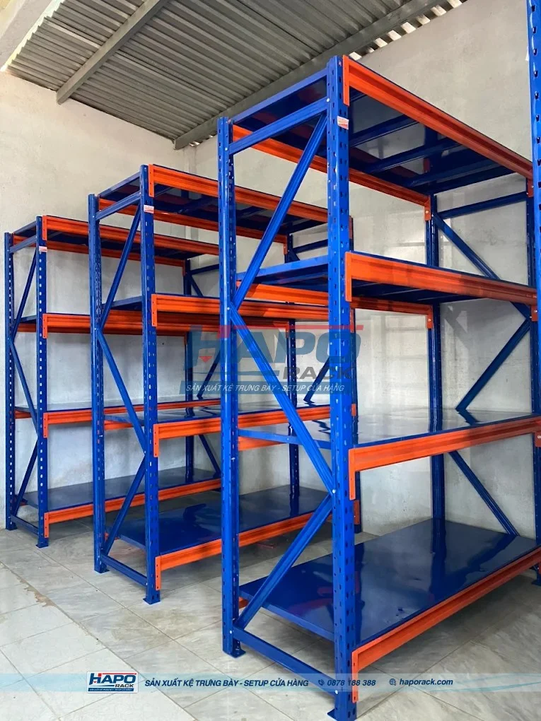 Kệ trung tải Haporack có thiết kế linh hoạt và dễ dàng tháo lắp