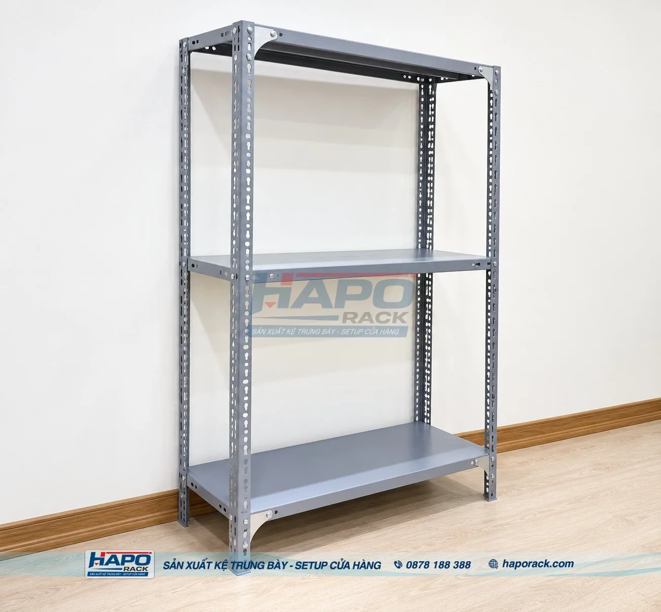 Kệ V Lỗ 3 Tầng Đa Năng Cho Gia Đình Và Cửa Hàng