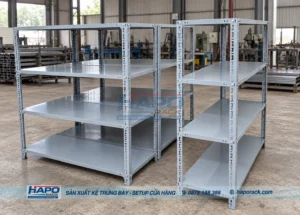 KỆ V LỖ 4 TẦNG - ảnh 1
