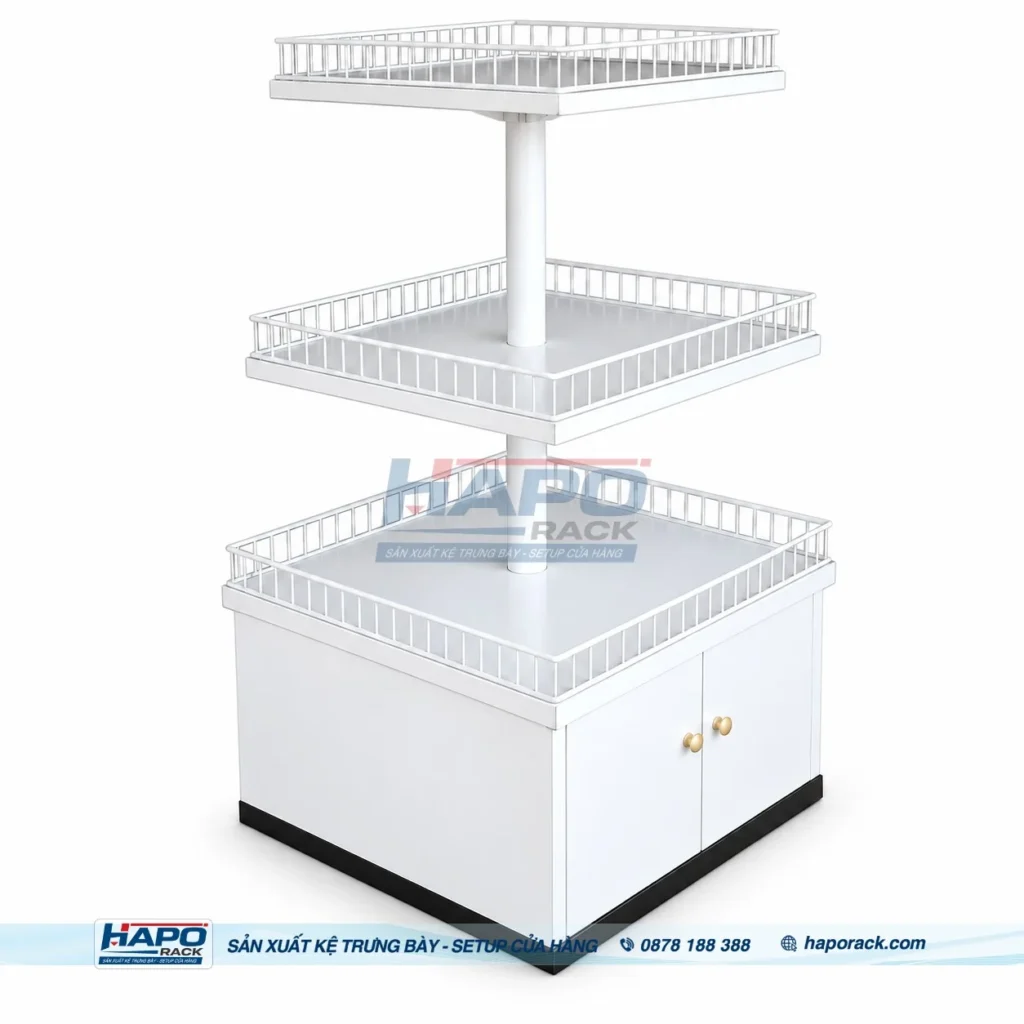 Thông số KỆ VUÔNG 3 TẦNG