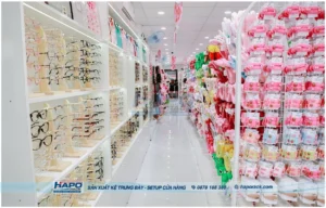 Lắp Đặt Kệ Mắt Kính Tại Xã Ia O, Gia Lai – Tư Vấn Phù Hợp Ngân Sách