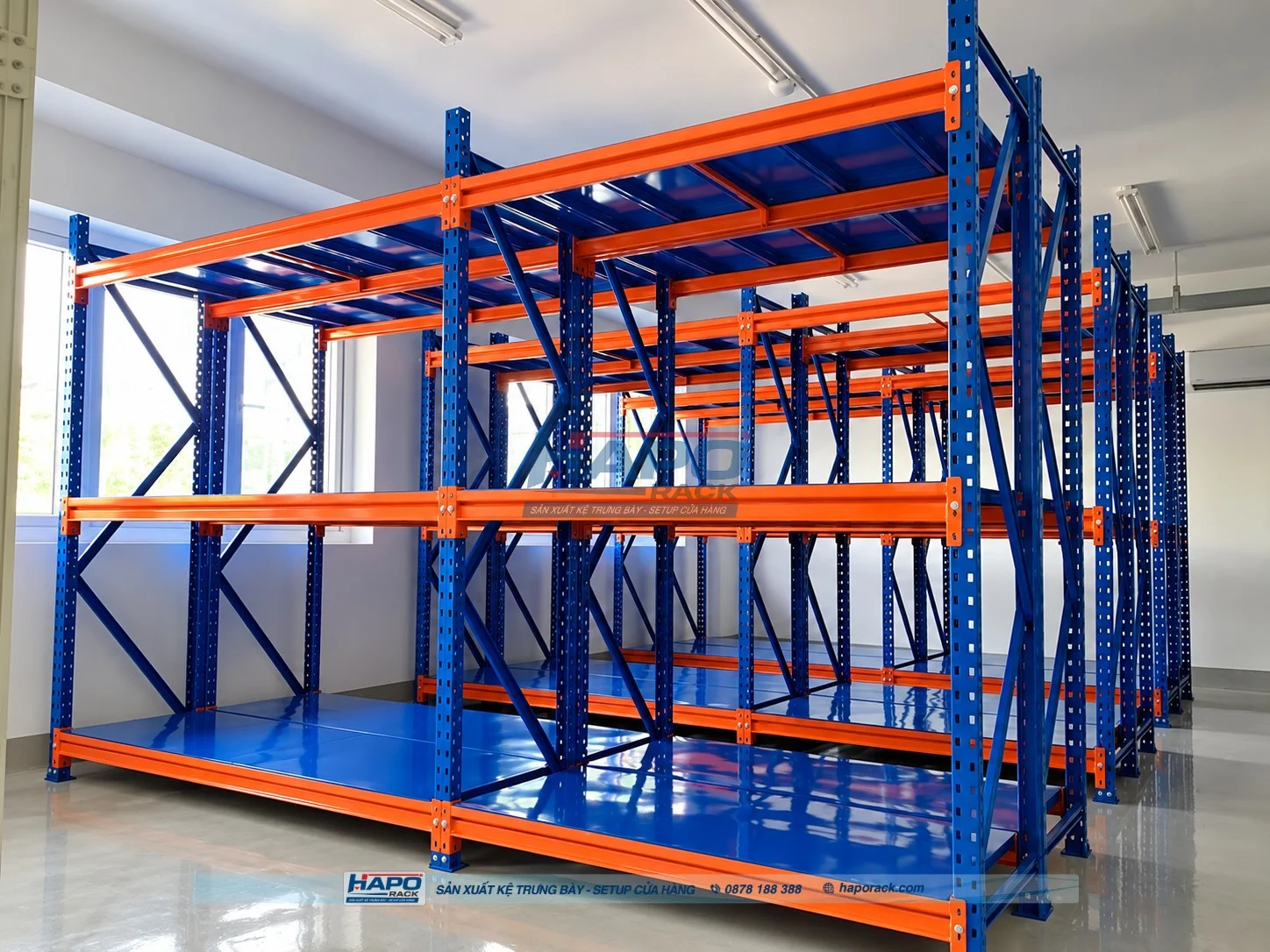 Sai lầm khi chọn kích thước kệ trung tải không phù hợp diện tích kho