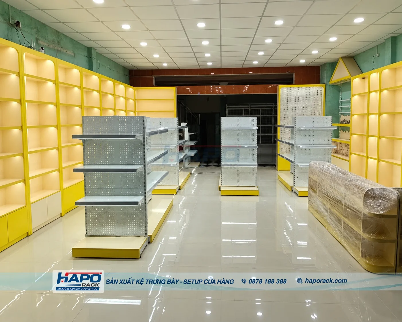 Sản Xuất Kệ Siêu Thị Tại P. Tam Phước Đồng Nai Theo Yêu Cầu