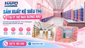 Sản Xuất Kệ Siêu Thị Tại Phường Hố Nai Đồng Nai Giá Gốc Tận Xưởng