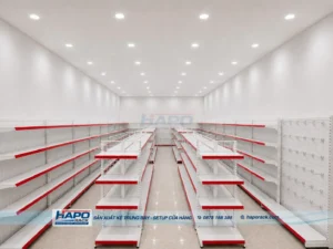 sản xuất kệ siêu thị tại xã An Ninh Tây Ninh