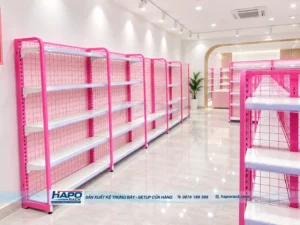 sản xuất kệ siêu thị tại xã Hòa Khánh Tây Ninh