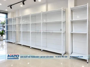 sản xuất kệ siêu thị tại xã Lộc Thành Đồng Nai