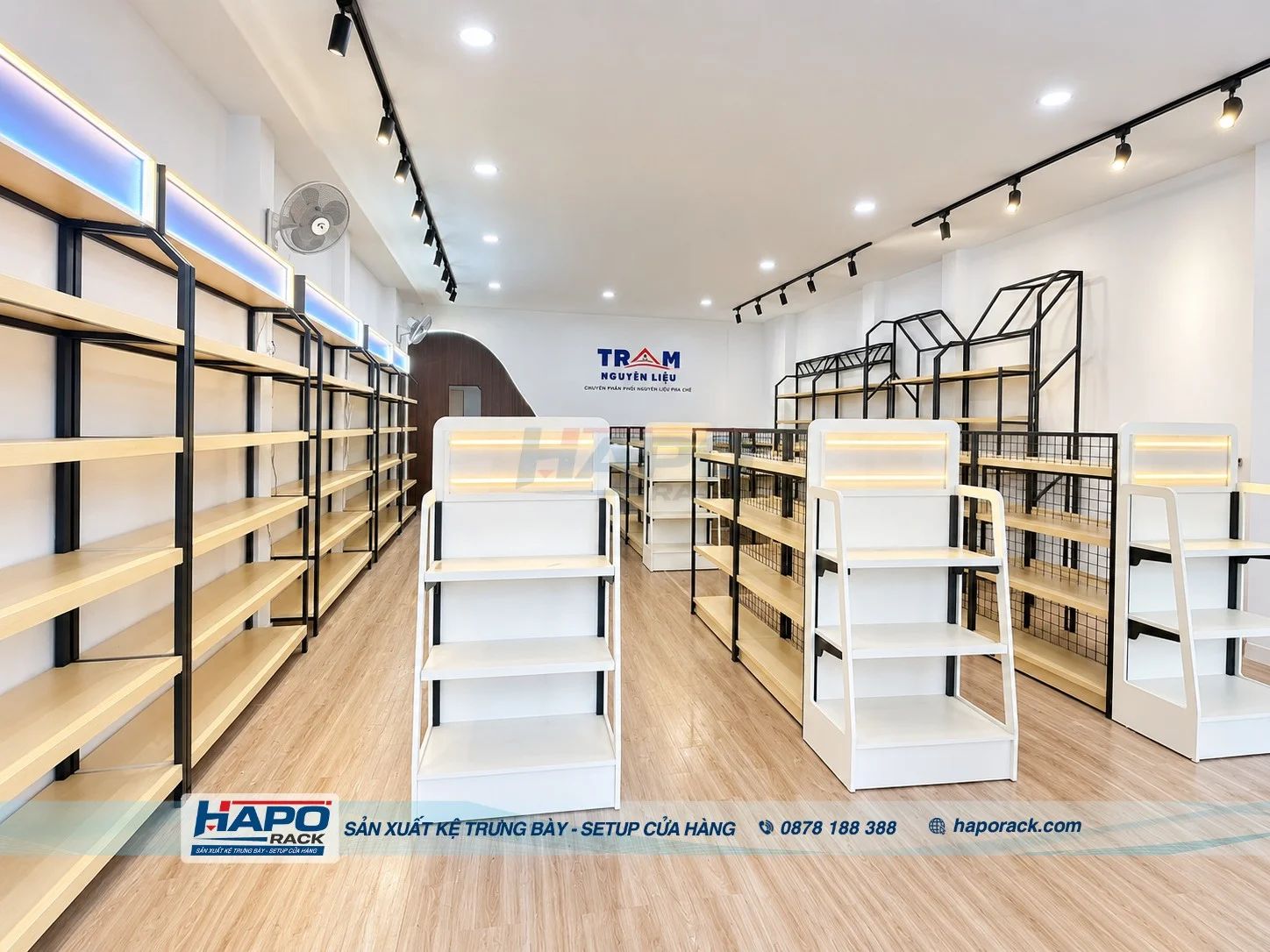 Sản Xuất Kệ Siêu Thị Tại Xã Long Điền TP.HCM Trọn Gói Từ A–Z