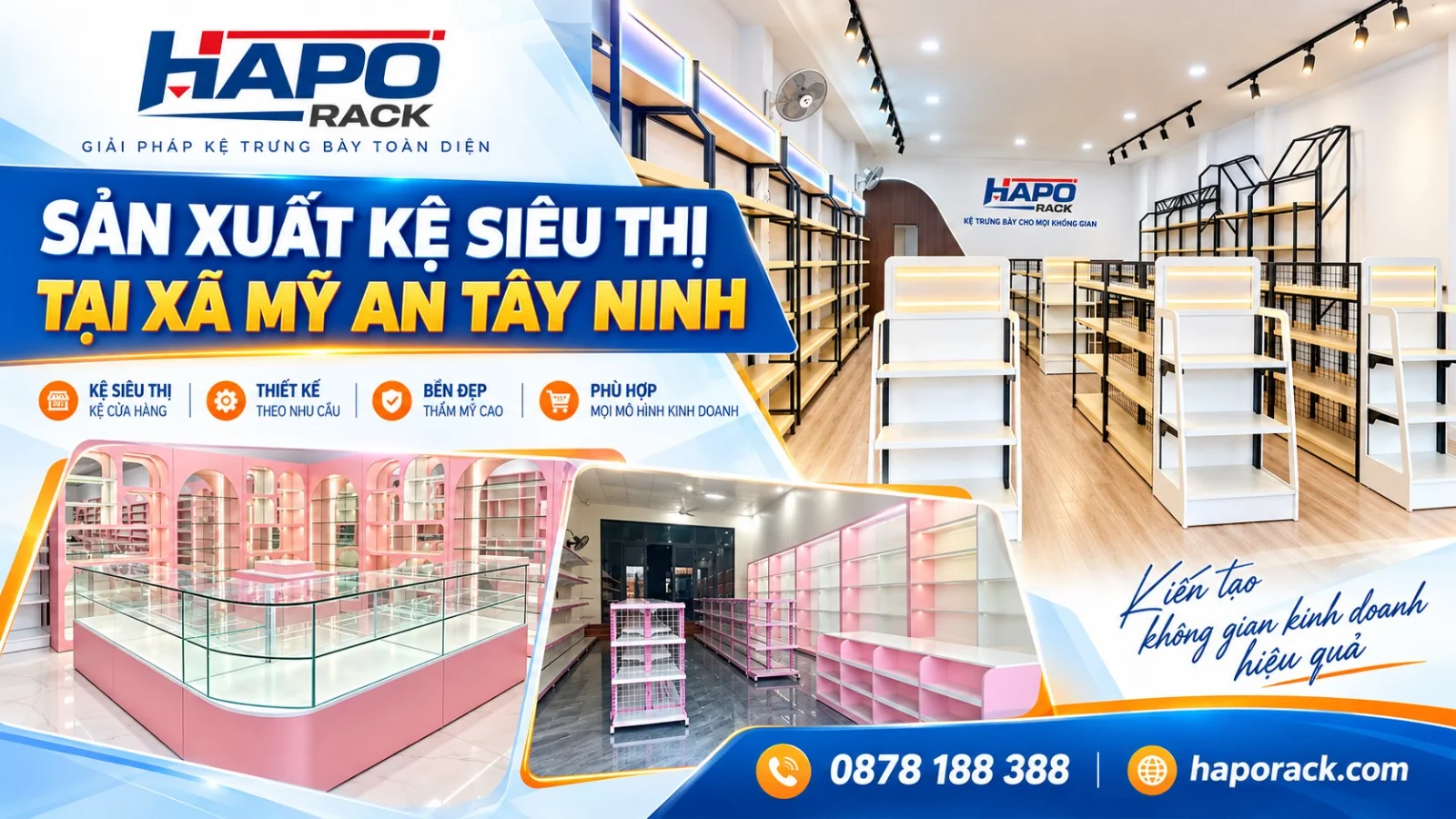 Sản Xuất Kệ Siêu Thị Tại Xã Mỹ An Tây Ninh Đa Dạng Mẫu Mã