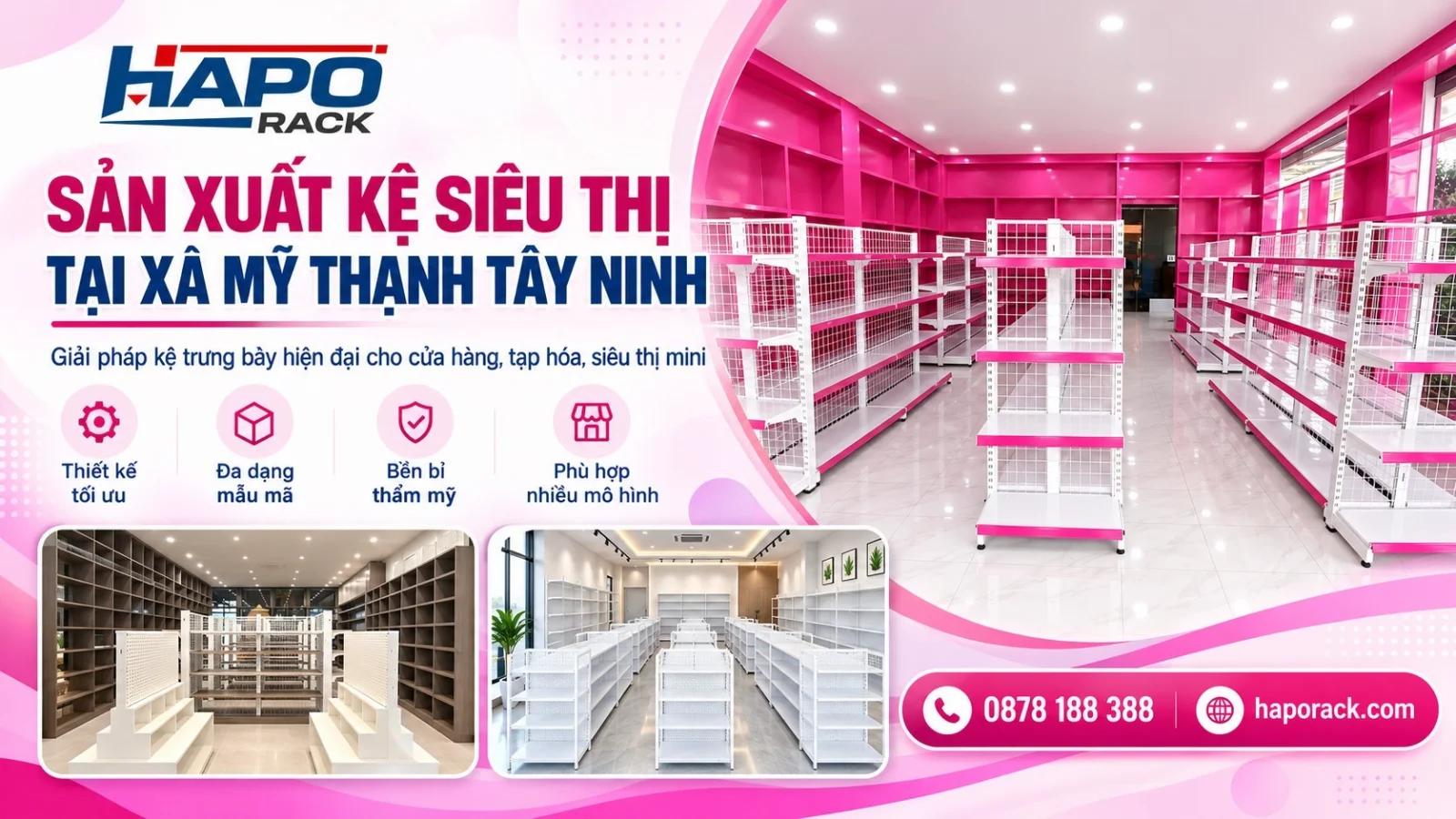 Sản Xuất Kệ Siêu Thị Tại Xã Mỹ Thạnh Tây Ninh Đa Dạng Mẫu Mã