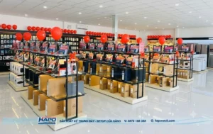 sản xuất kệ siêu thị tại xã Ninh Điền Tây Ninh