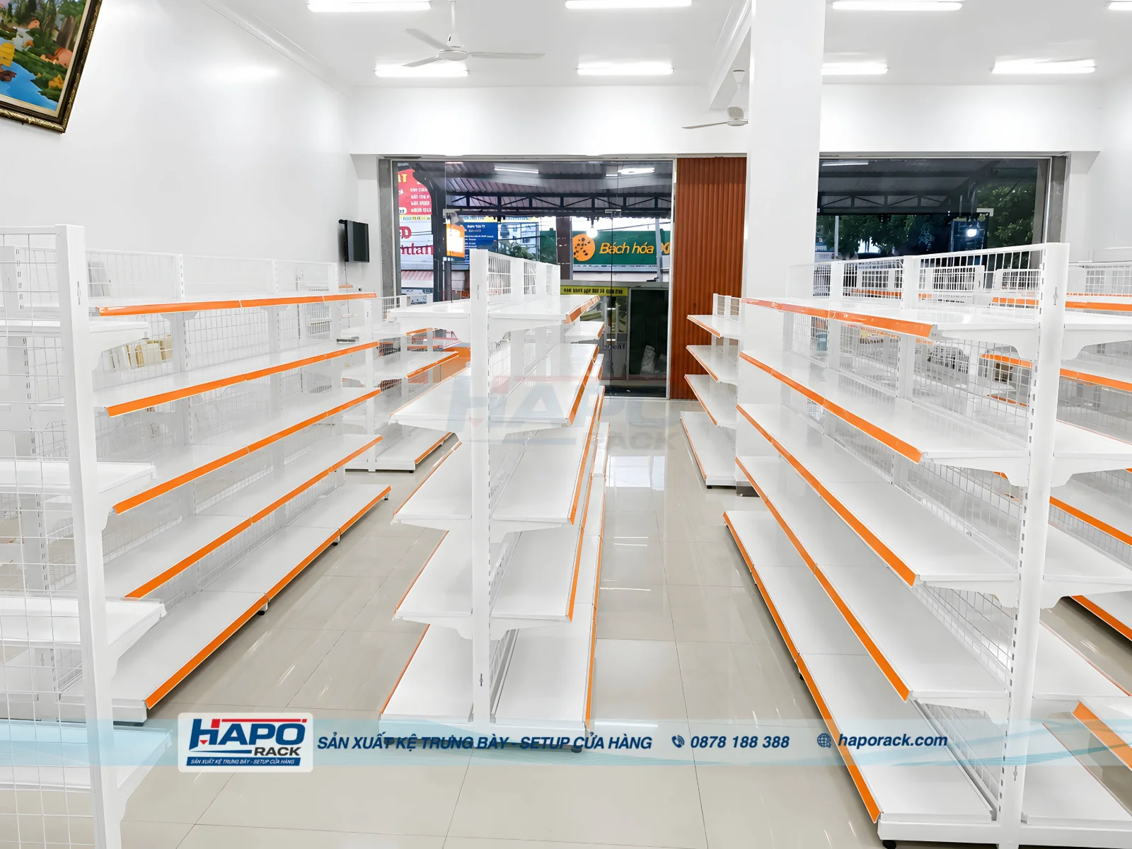 Sản Xuất Kệ Siêu Thị Tại Xã Phước Hải TP.HCM Cho Cửa Hàng Tạp Hóa