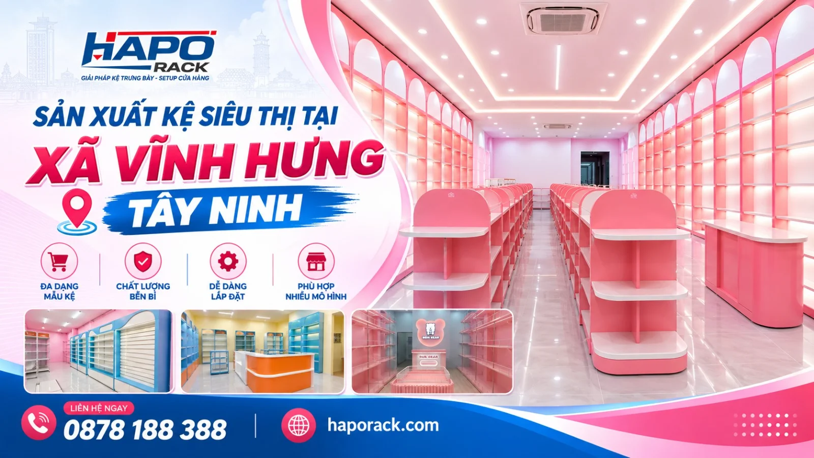 Sản Xuất Kệ Siêu Thị Tại Xã Vĩnh Hưng Tây Ninh Giải Pháp Sắp Xếp Hàng Hóa Thông Minh