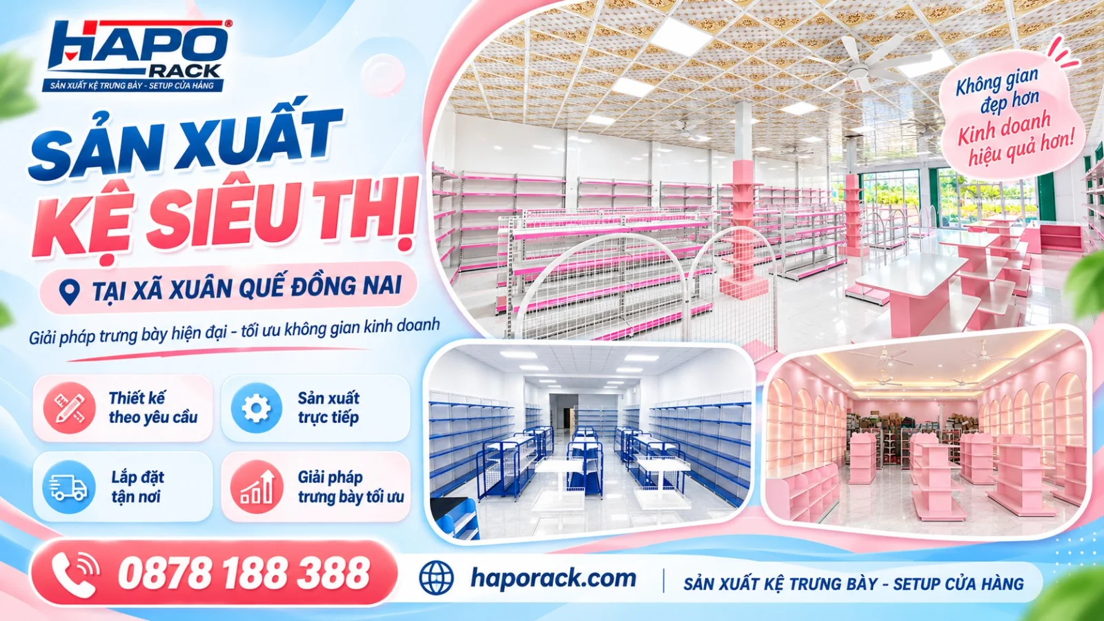 Sản Xuất Kệ Siêu Thị Tại Xã Xuân Quế Đồng Nai Giá Tốt, Chất Lượng Cao