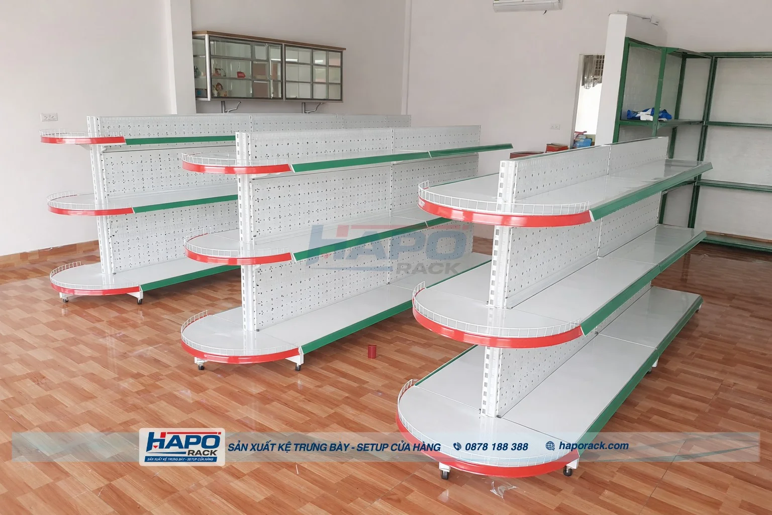 Sản Xuất Kệ Trưng Bày Siêu Thị Tại Phường Rạch Dừa TP.HCM