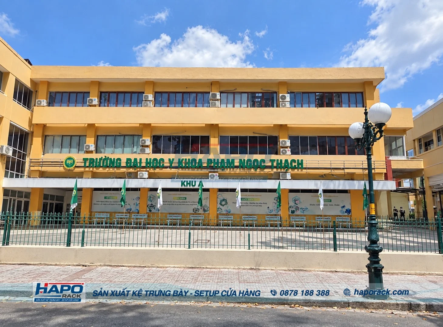 Thi Công Thư Viện Trường Đại Học Y Phạm Ngọc Thạch